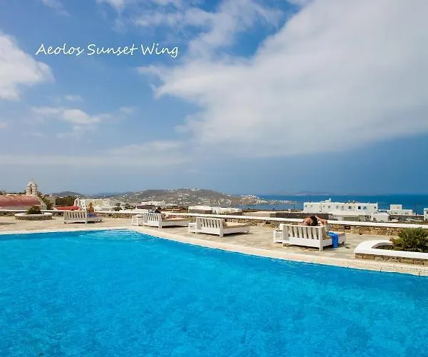 ホテル Aeolos Mykonos Town